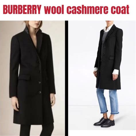 burberry sidlesham coat black|burberry cashmere jacket.